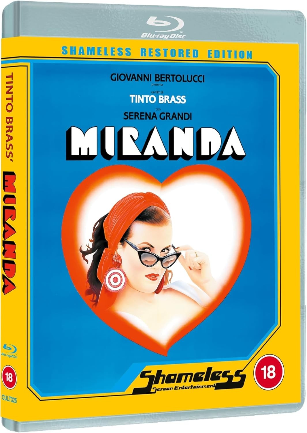 MIRANDA (1985) Tinto Brass Blu-Ray BRAND NEW (Playable in USA/Canada)