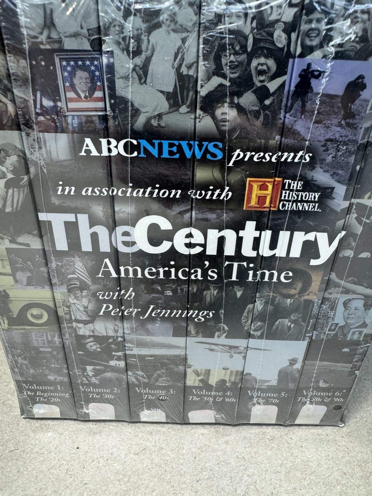 ABC News The Century: America’s Time DVD TV Series Documentary w/ Peter Jennings