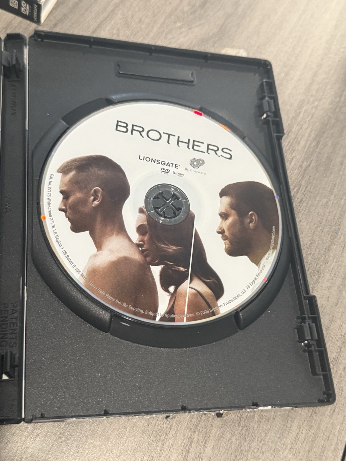 Brothers (DVD, 2009) Toney Maguire Jake Gyllenhaal Free Shipping