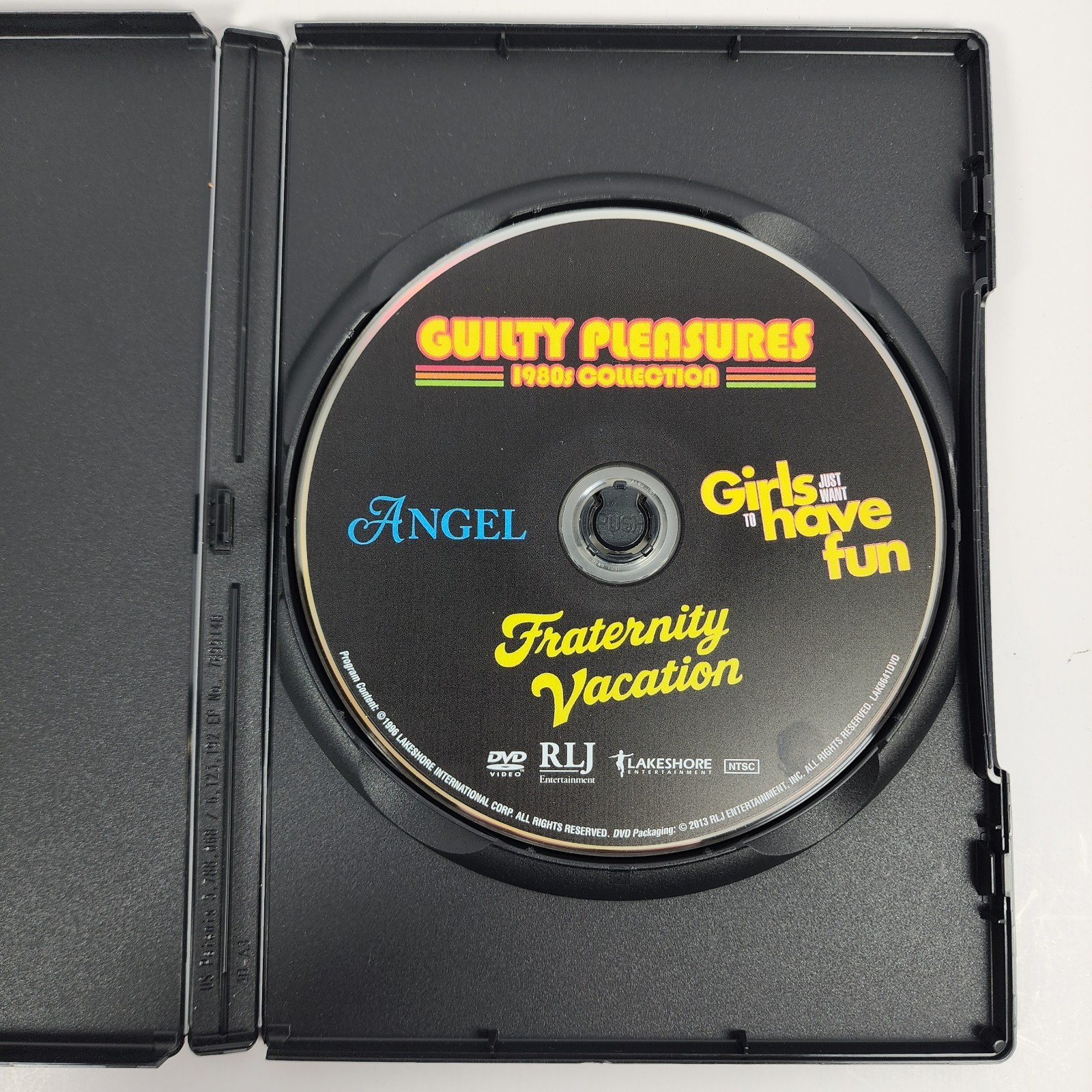 Guilty Pleasures: 1980s Collection (8 Classic Films, 3 Discs) Rare HTF 2013 DVD