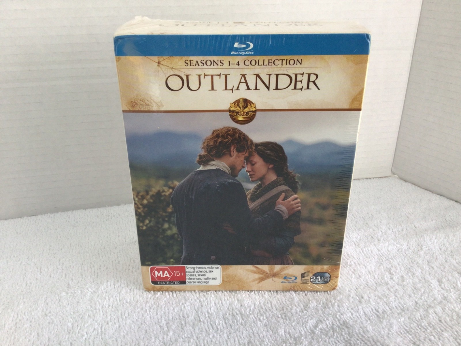 Outlander Complete Seasons 1-4 Collection Blu-ray 21-Disc Boxset NEW SEALED