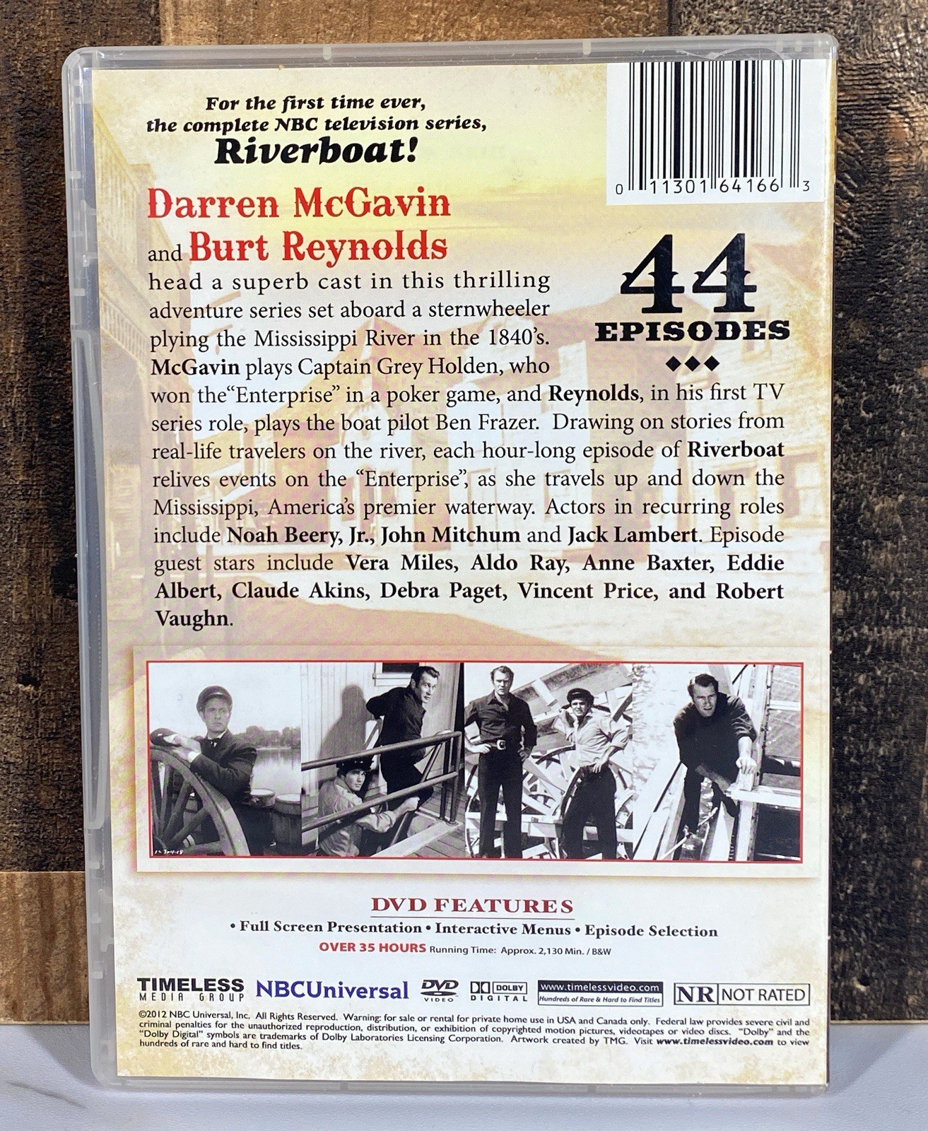 Riverboat The Complete Series DVD Timeless Media Darren McGavin TV Western