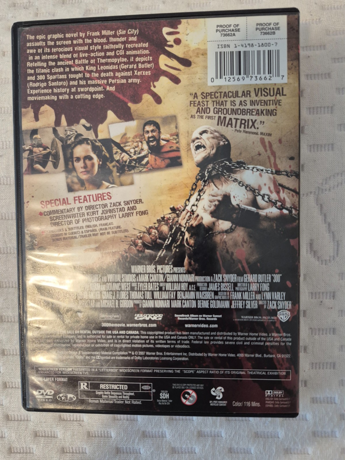 300 DVD