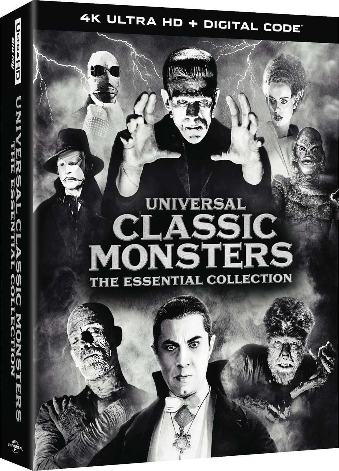 Universal Classic Monsters The Essential Collection – 4K Ultra HD + Digital 4K