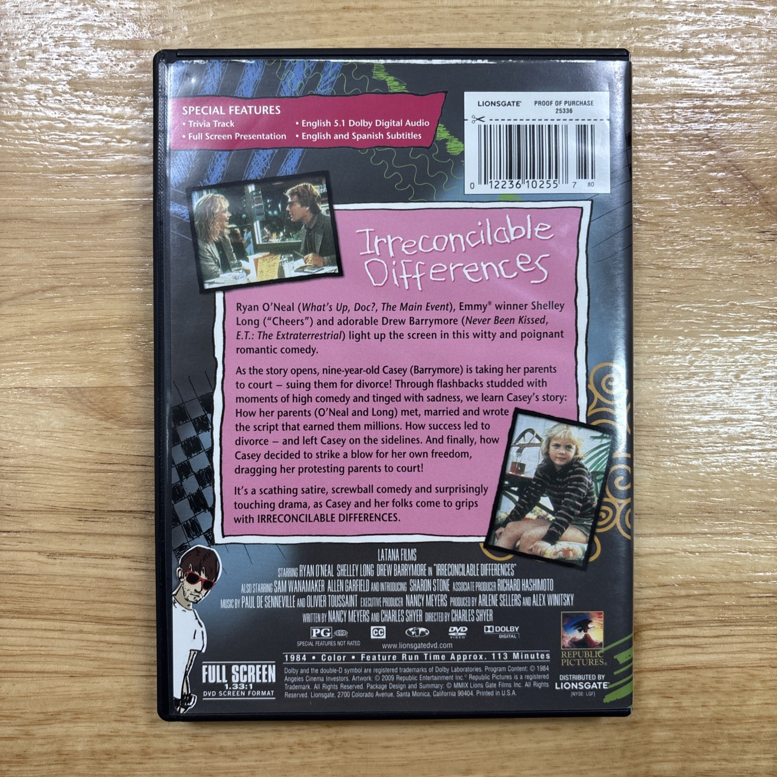 Irreconcilable Differences – 1984 (DVD, 2009, Region 1, The Lost Collection)