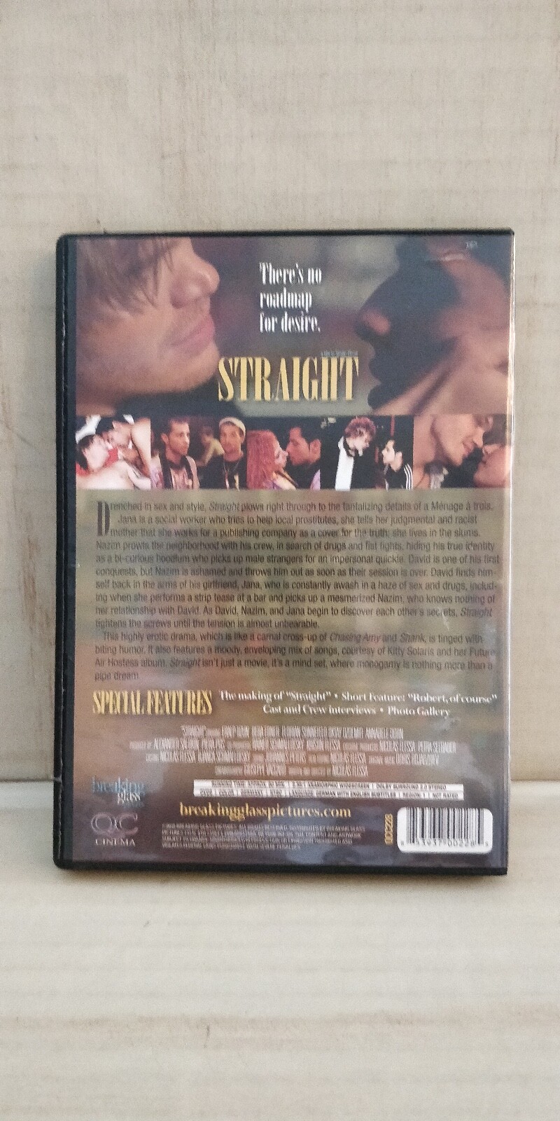 Straight 2007 – DVD – BREAKING GLASS~ GAY QUEER CINEMA