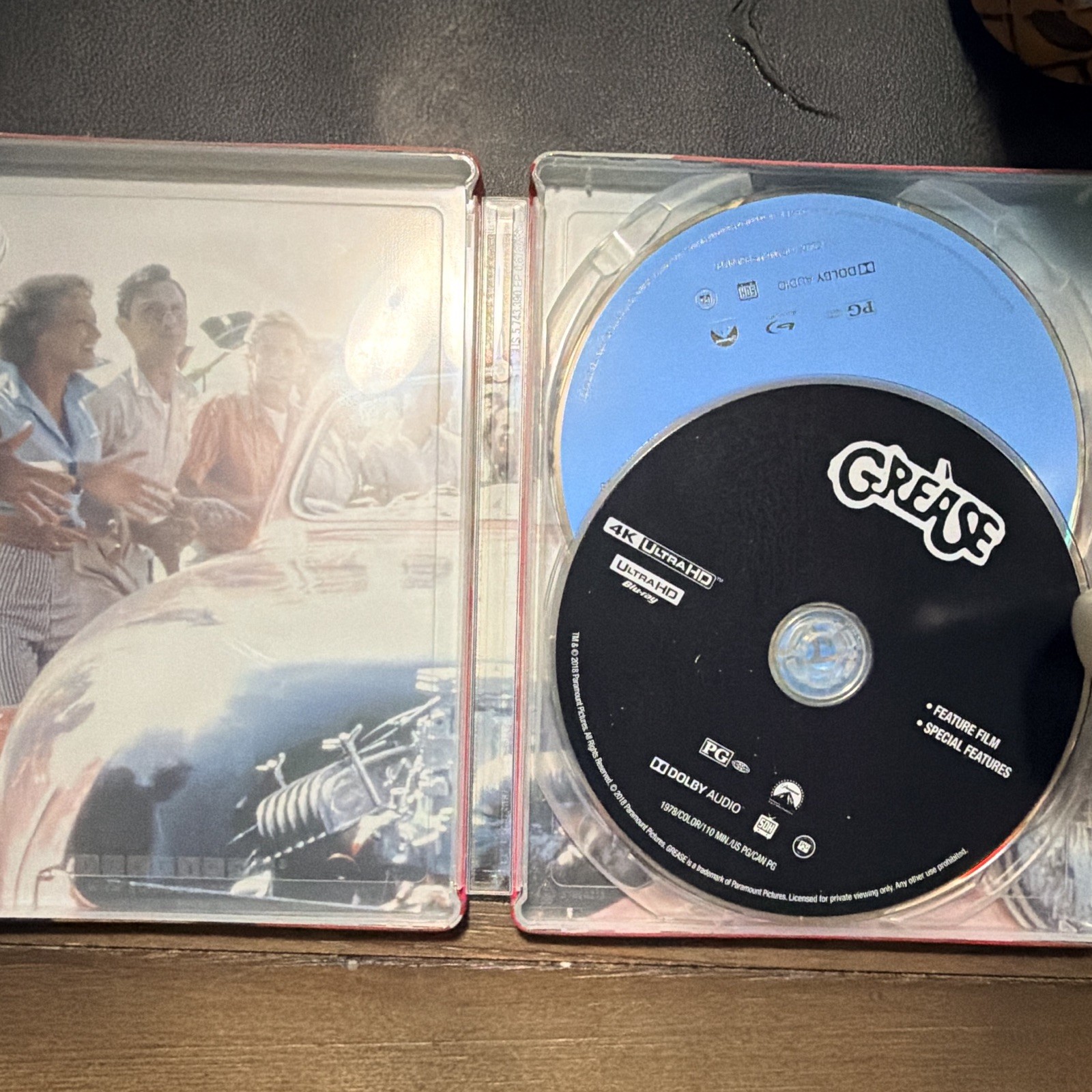 Grease 4K UHD Blu-ray Steelbook Best Buy Exclusive