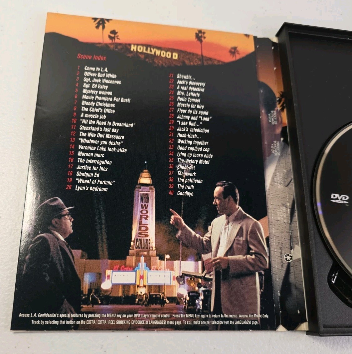 L.A. Confidential (DVD, 1997) Special Edition – Snapcase