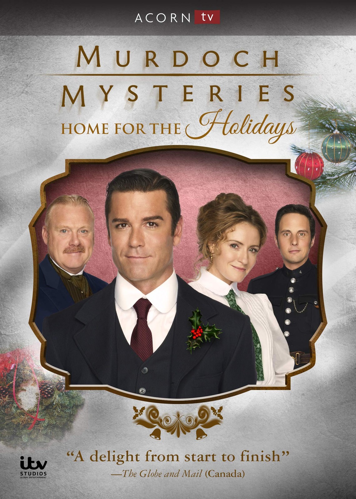 Murdoch Mysteries: Home For the Holidays (DVD) Yannick Bisson Helene Joy