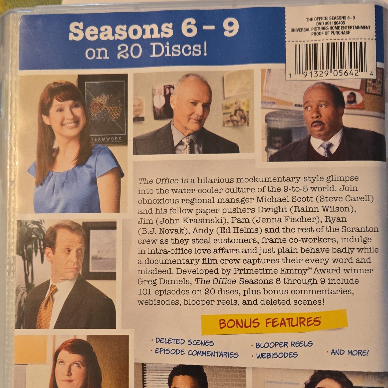 Universal Studios The Office: Seasons 6-9 Box Set DVD Steve Carell NR 1.78:1
