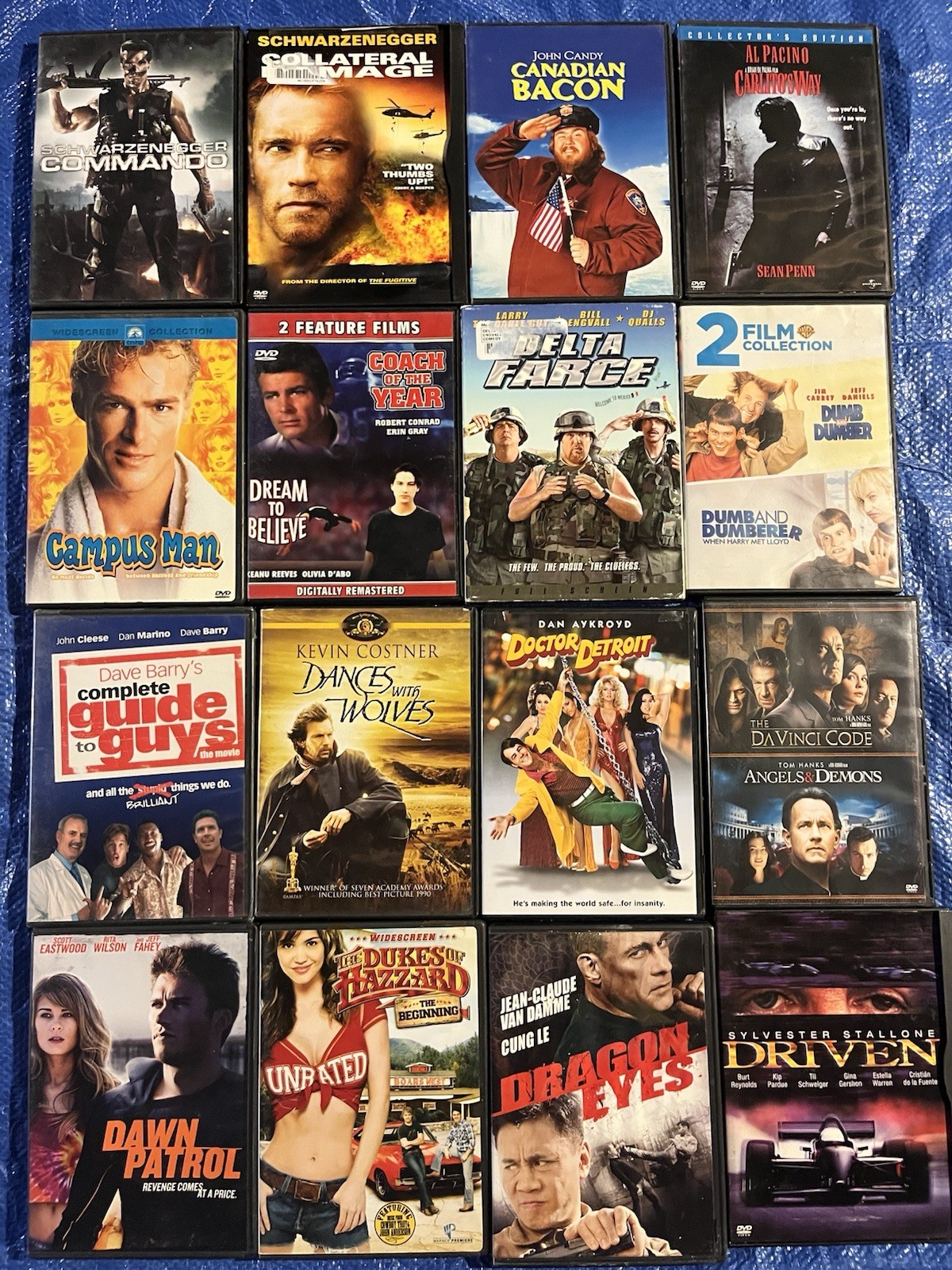 #11.5 Action Comedy 80’s 90’s DVD LOT PICK & CHOOSE $5 Flat Combined Shipping