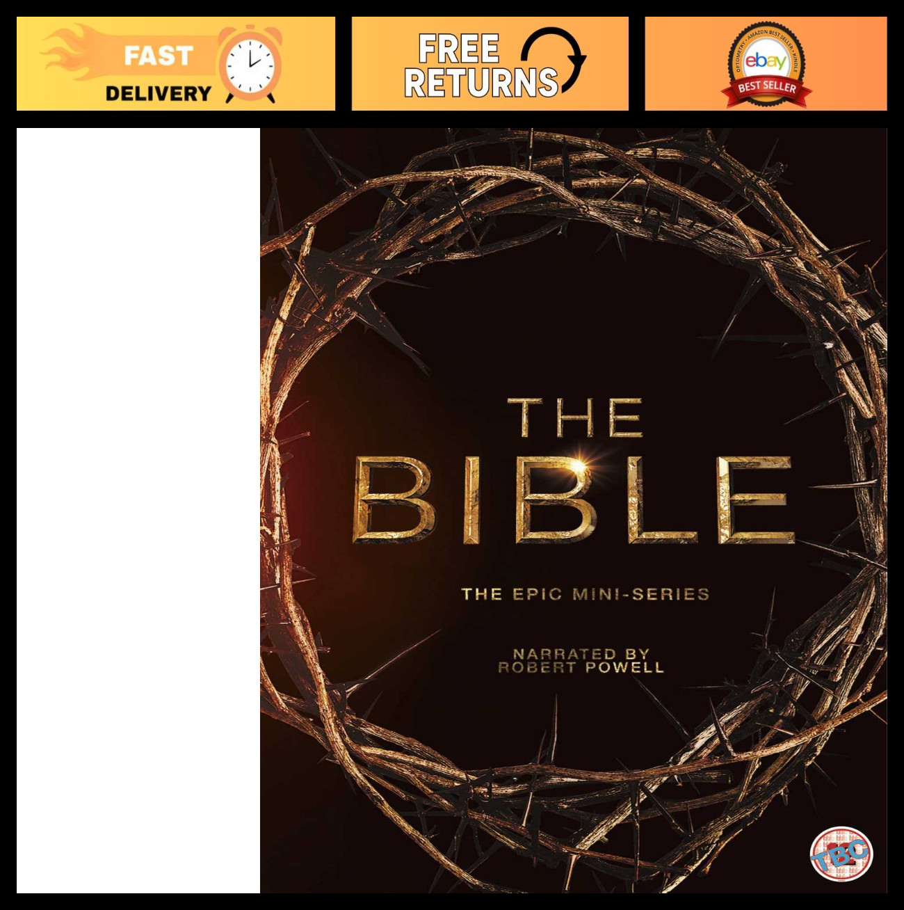 Epic Bible Miniseries DVD – Faith-Based Drama, Inspirational Storytelling, Famil