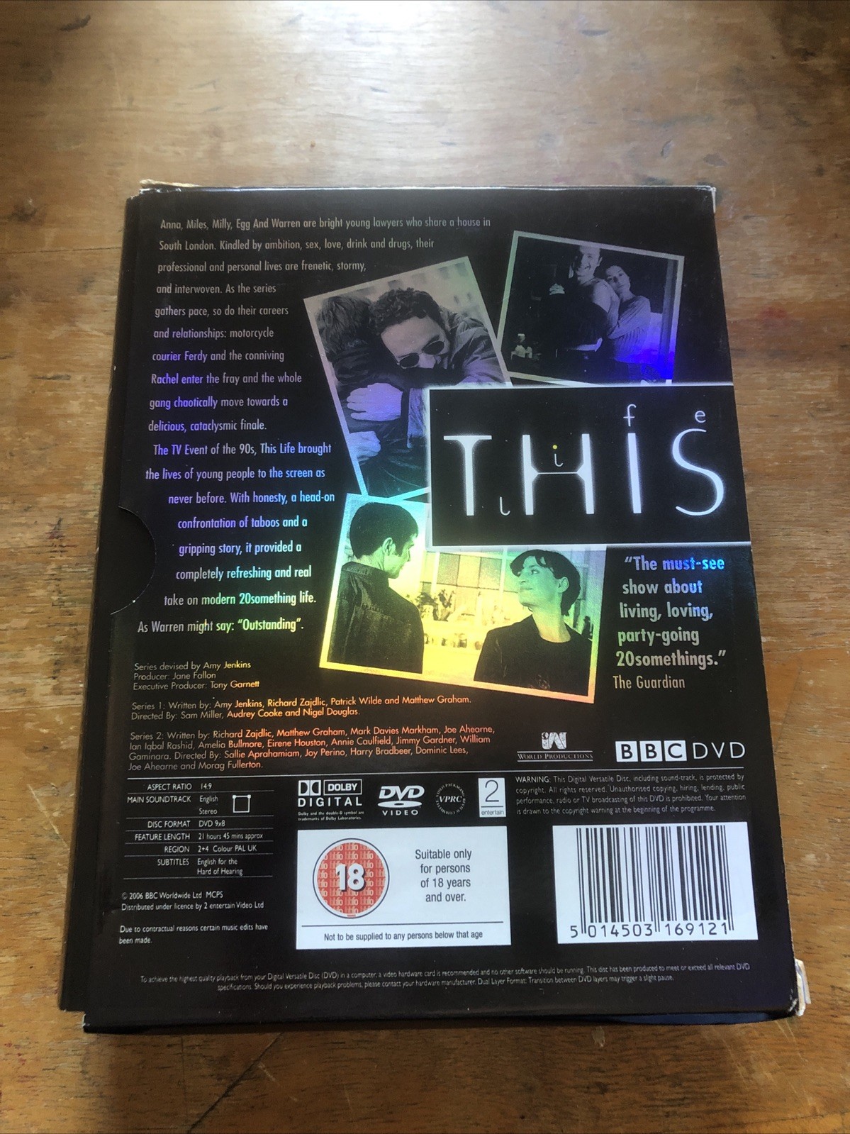This Life Complete Series 1 & 2 TV – 8 X DVD BBC Special Edition UK Import