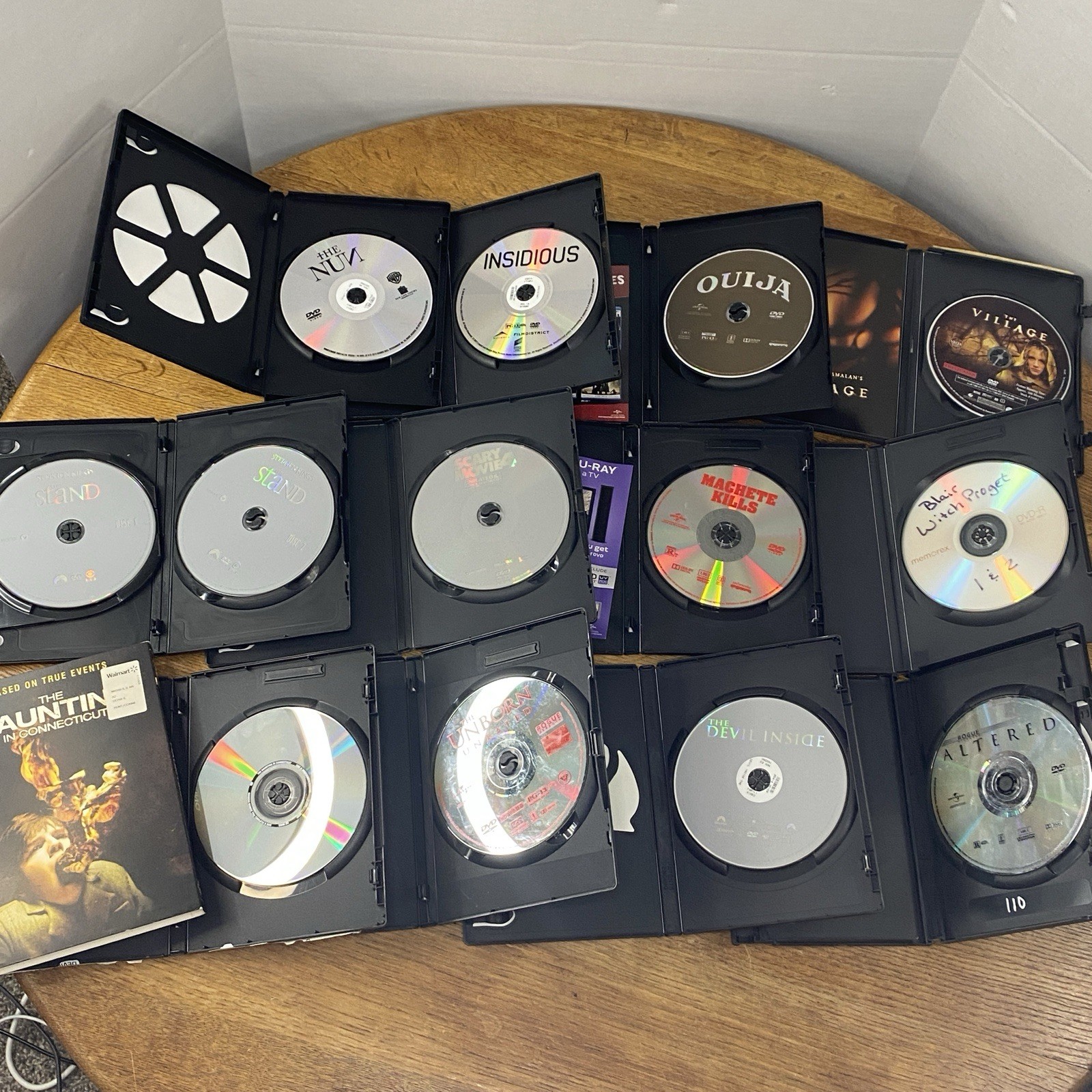 40 Horror DVD Lot – Ring Annabelle Friday 13th Grudge Paranormal Blair – Tested