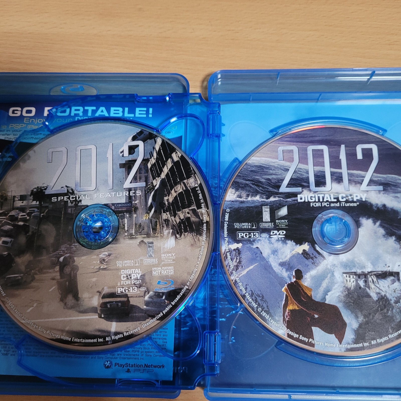 2012 (Blu-ray) Two-Disc Special Edition