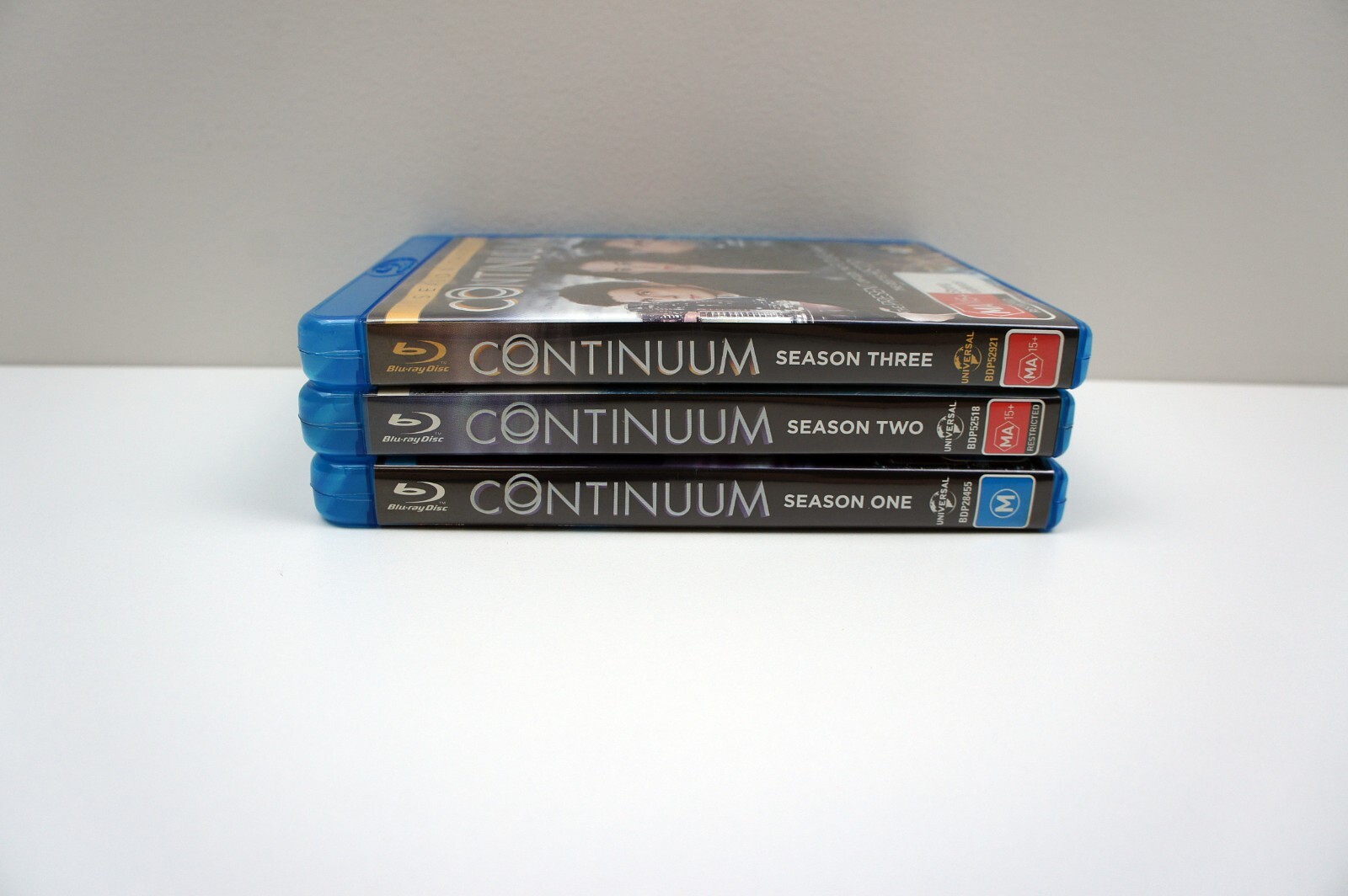 Continuum Seasons 1-3 Blu Ray Rachel Nichols Sci Fi Region All Rare – Free Post
