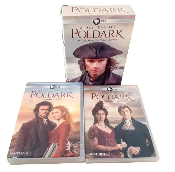 Poldark: Seasons 1-5 DVD Complete Collection Masterpiece New & Sealed