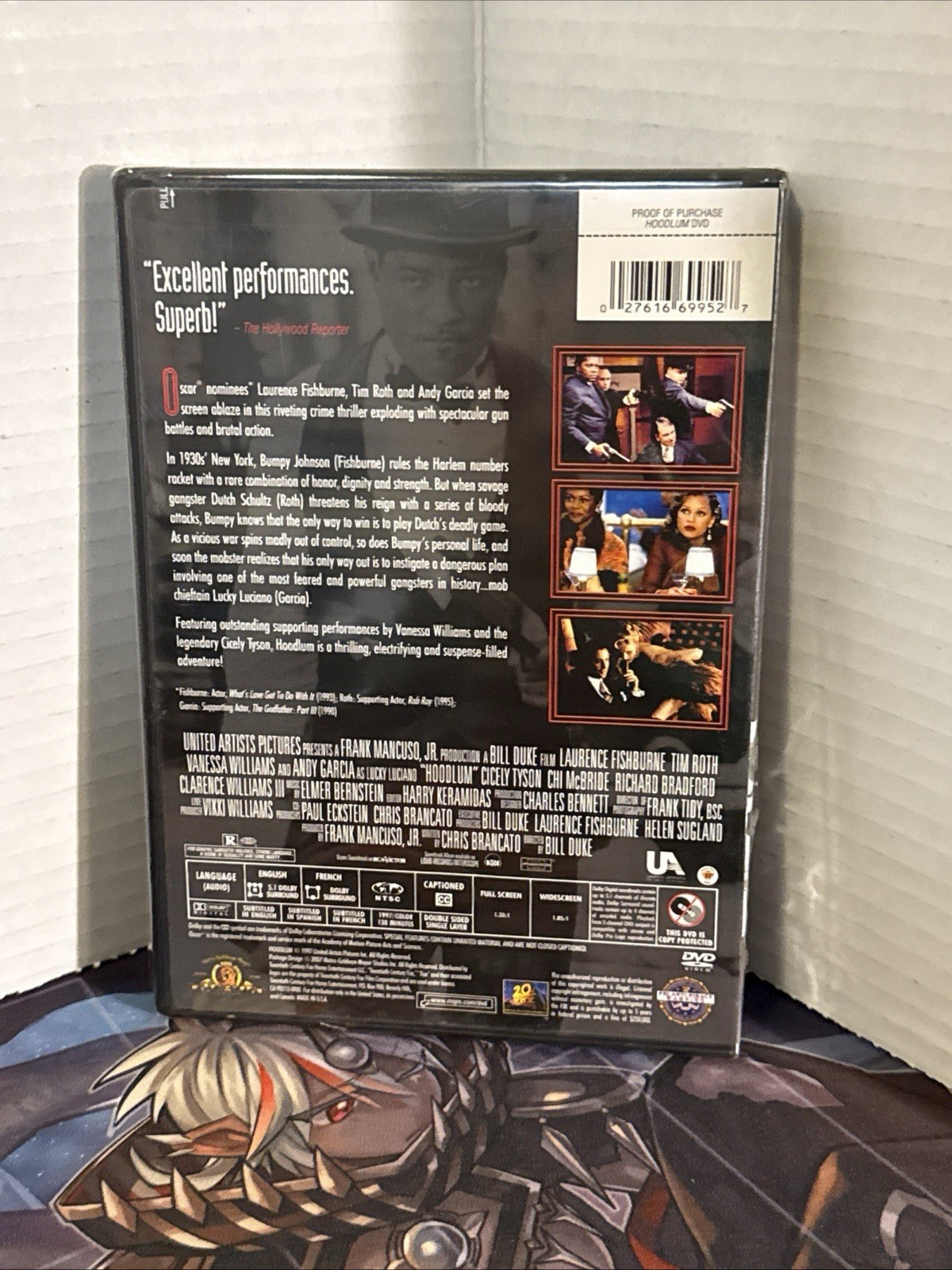 Hoodlum (DVD, 1997, Widescreen & Full Screen) Sealed/New