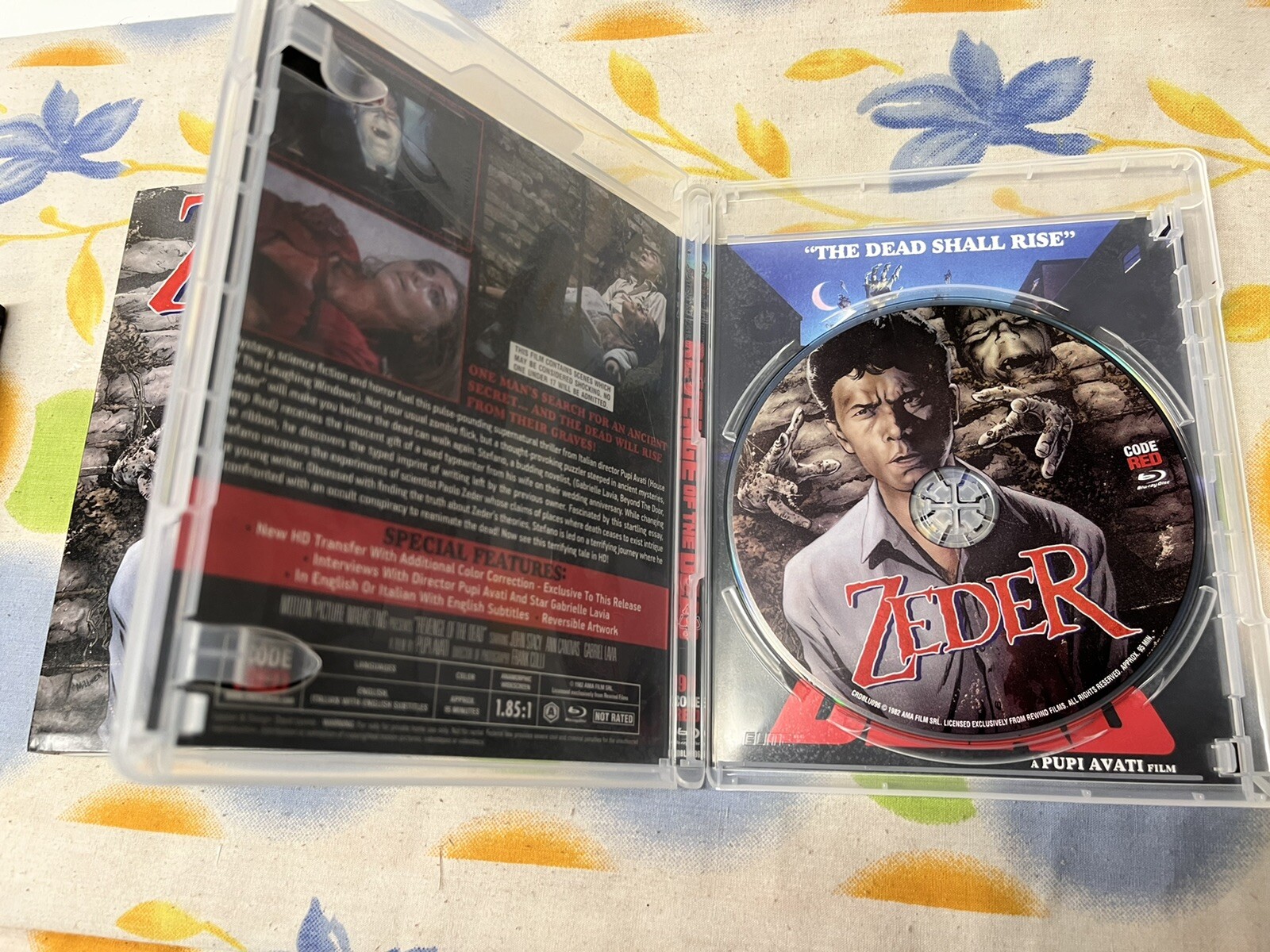 Zeder AKA Revenge Of The Dead (Code Red) Limited Edition Blu-Ray W/OOP SLIPCOVER