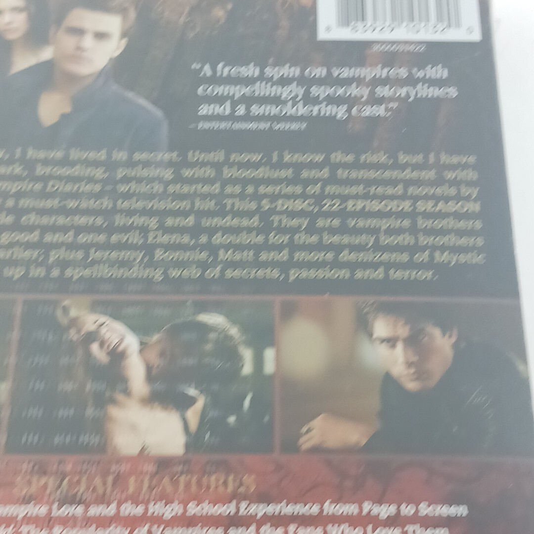 The Vampire Diaries: The Complete First Season (DVD, 2009) – Brand New & Sealed
