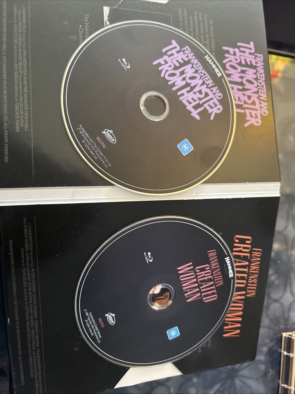 Hammer Horror The Blu-ray Collection 13 Disc Box Set, Imported Region B – Rare