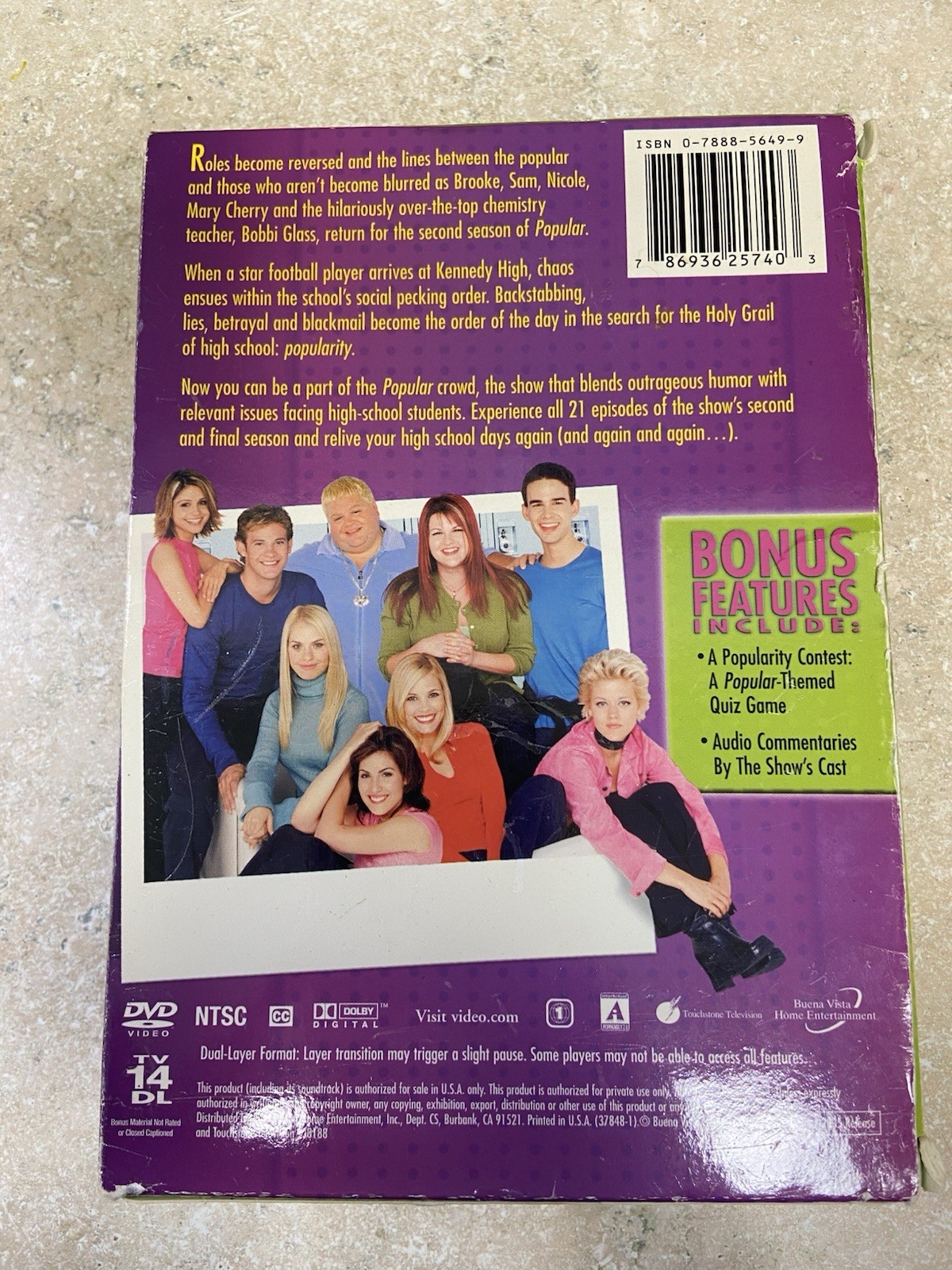 Popular Show The WB Sitcom DVD Rare Mismatch Lot Seasons 1 & 2 See Description