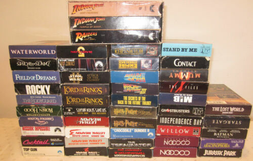 15 Assorted VHS Action/Horror/Drama/Sci-fi/Comedy/Animated/Games FREE SHIPPING!