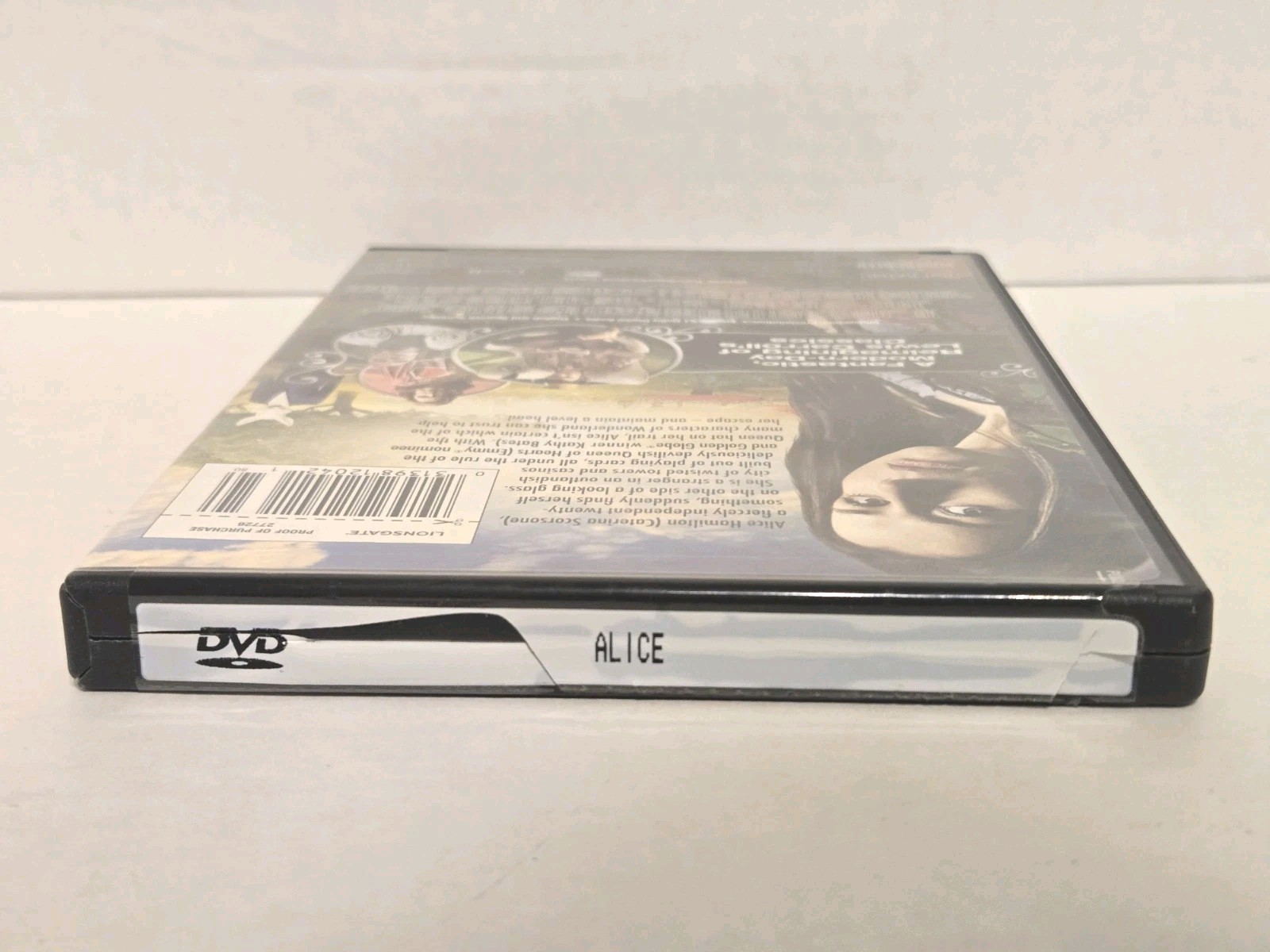 Alice DVD Caterina Scorsone 2009 Kathy Bates OOP USA Nick Willing Tim Curry