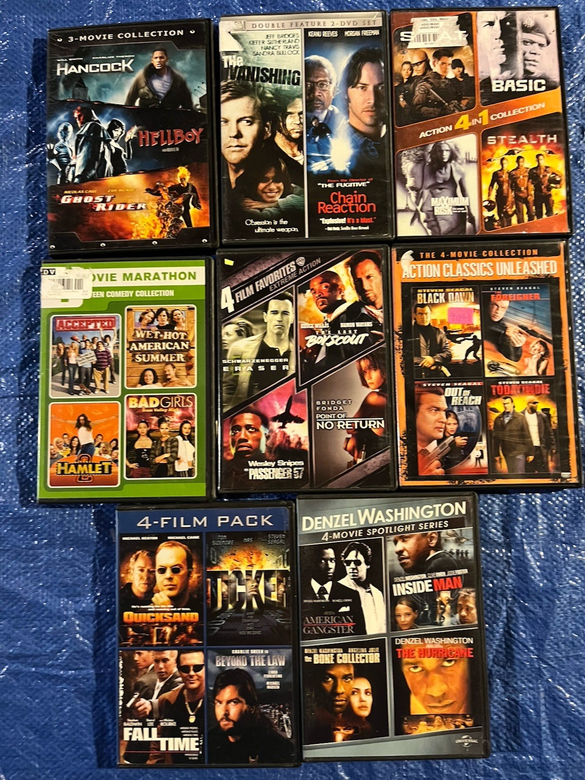 #11.5 Action Comedy 80’s 90’s DVD LOT PICK & CHOOSE $5 Flat Combined Shipping