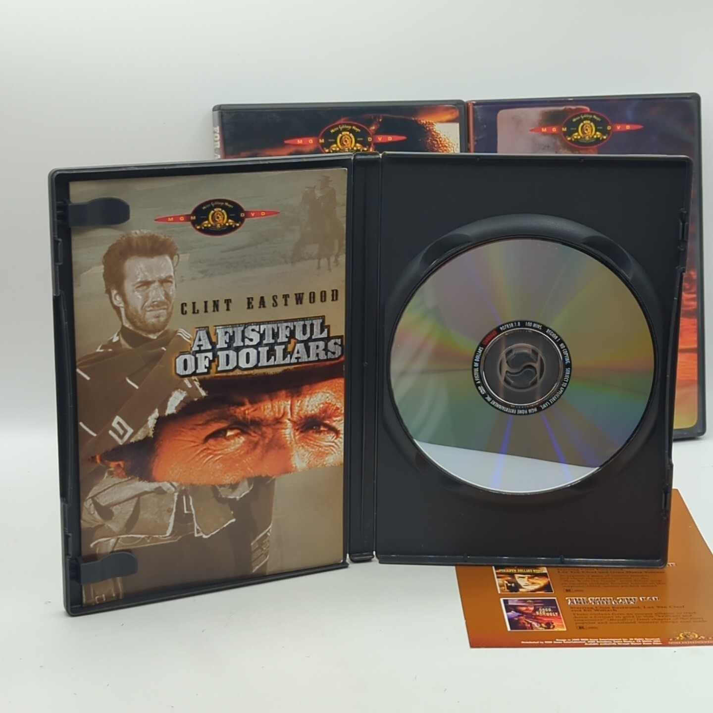 The Man with No Name Trilogy [DVD] (3 Disc Set) Widescreen Clint Eastwood