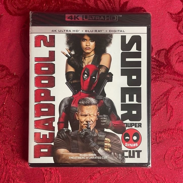 DEADPOOL 2 + DEADPOOL & WOLVERINE (4KUHD + Blu-ray) Marvel, Ryan Reynolds