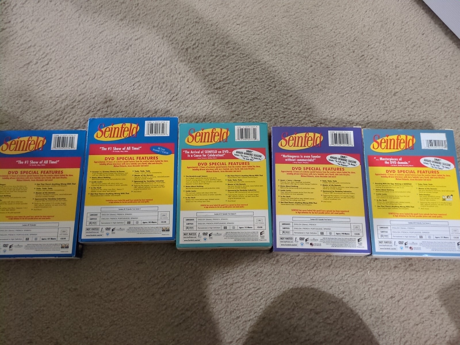 Seinfeld: The Complete Series (DVD, 6 Seasons