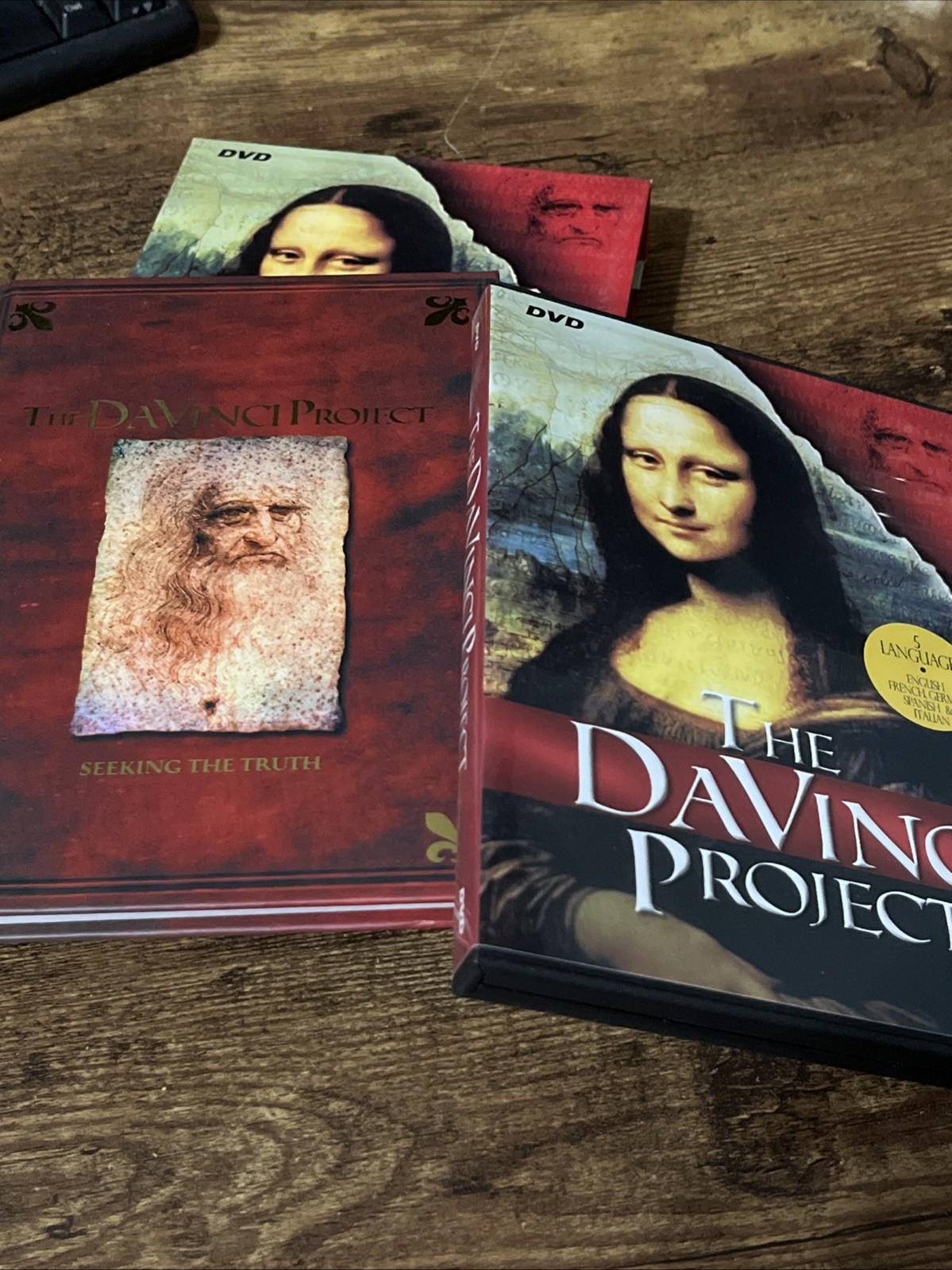THE DAVINCI PROJECT – BOOK + DVD Set