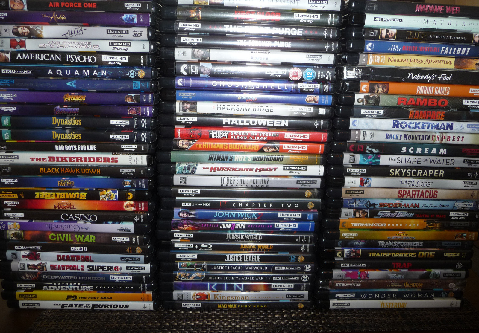 UPDATED 1/1/26 – 4K movies pick & choose LOT (4K Ultra HD) NICE discs