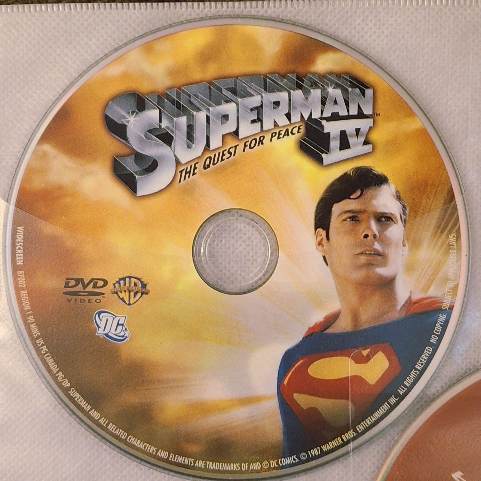 Superman 7-Disc Lot Reeve Donner Extended Supergirl Blu-ray DVD DISC ONLY