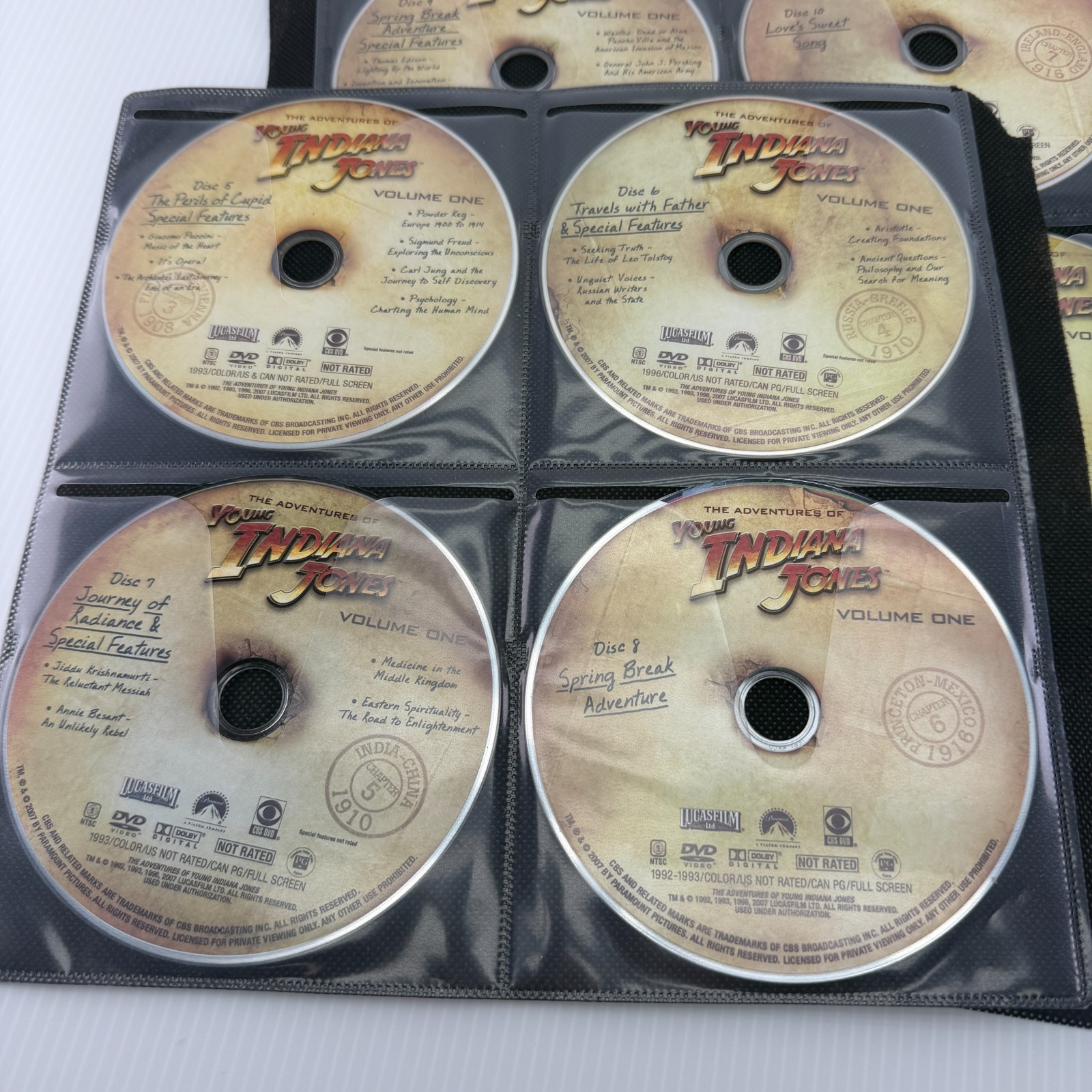 Adventures of Young Indiana Jones: Complete Series Vol 1-3 DVD (31 Discs) *READ