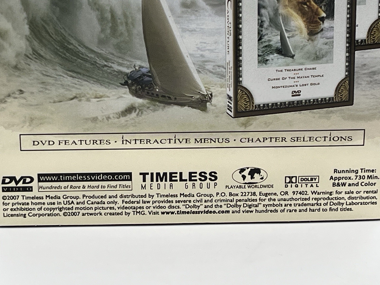 Timeless Media Group Quest for Adventure Set Of 3 DVD’s Byrd Amundsen
