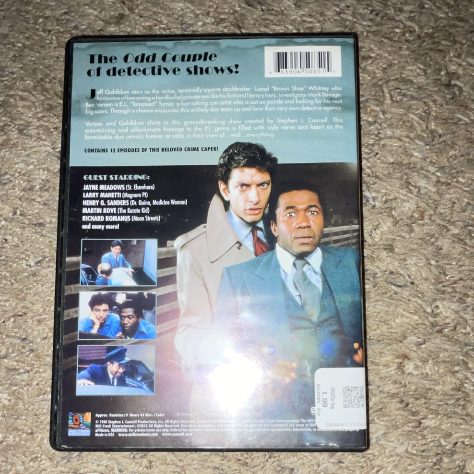 MPI Home Video Tenspeed and Brown Shoe DVD 2-Disc Pilot TV Series R1