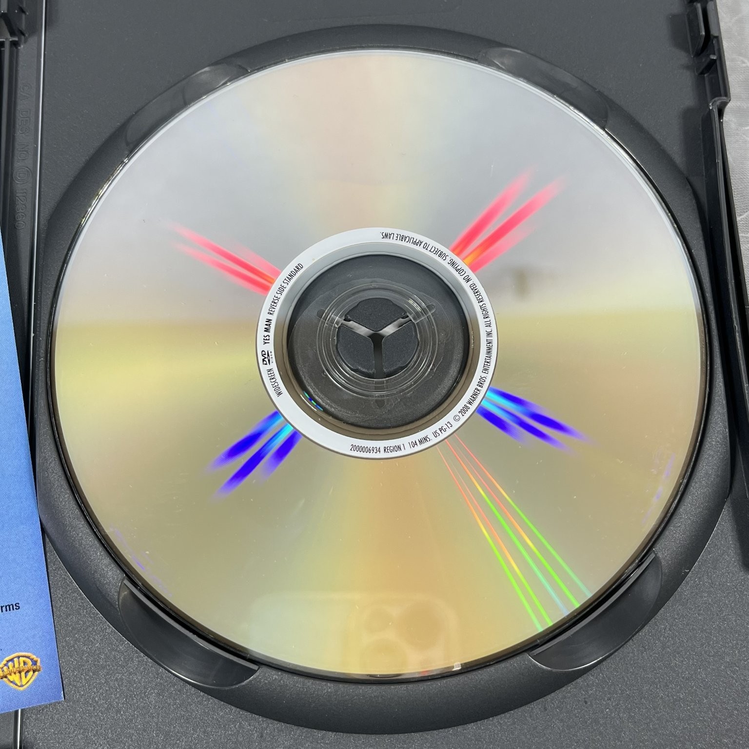 Yes Man DVD 2008 Jim Carrey Comedy Full Screen Widescreen