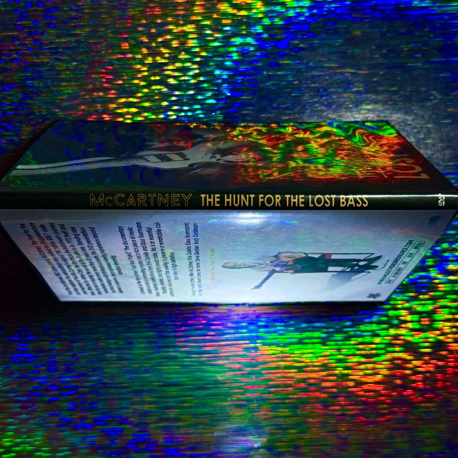 Paul McCARTNEY HUNT FOR THE LOST BASS REGION FREE DVD for USA Players Beatles
