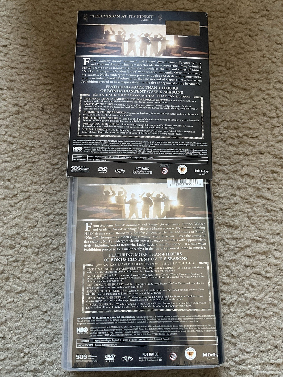 Boardwalk Empire: the Complete Series (DVD) SEALED