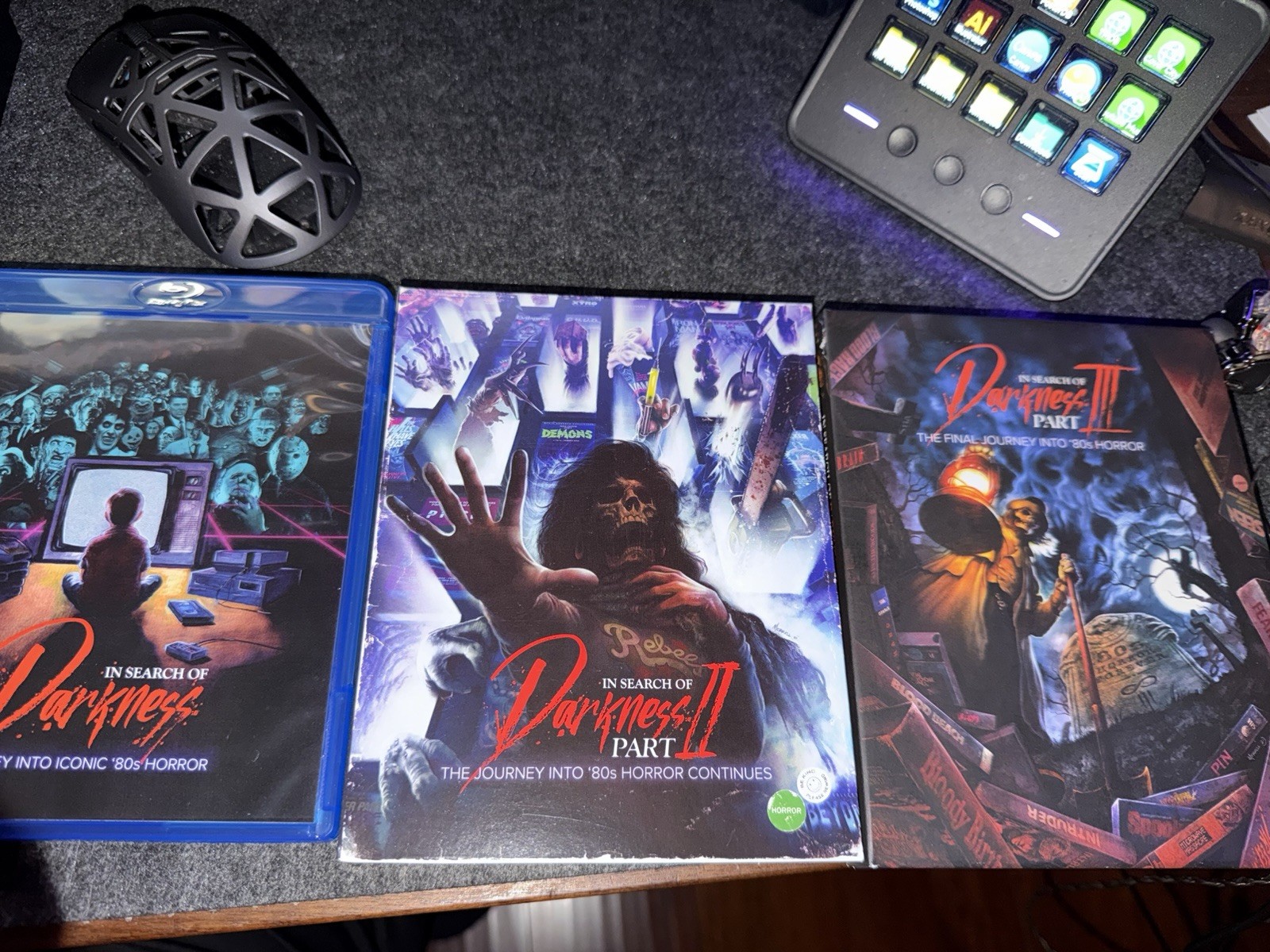 In Search Of Darkness Trilogy, 80’s Horror (Blu ray, Boxset, Part 1-3, Obscure)