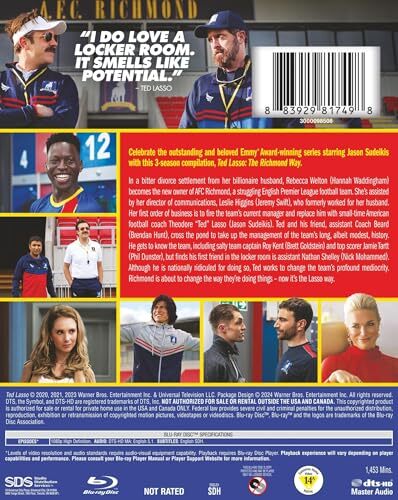 Ted Lasso Complete Series Boxset with BELIEVE Poster Gift Limited Quantities