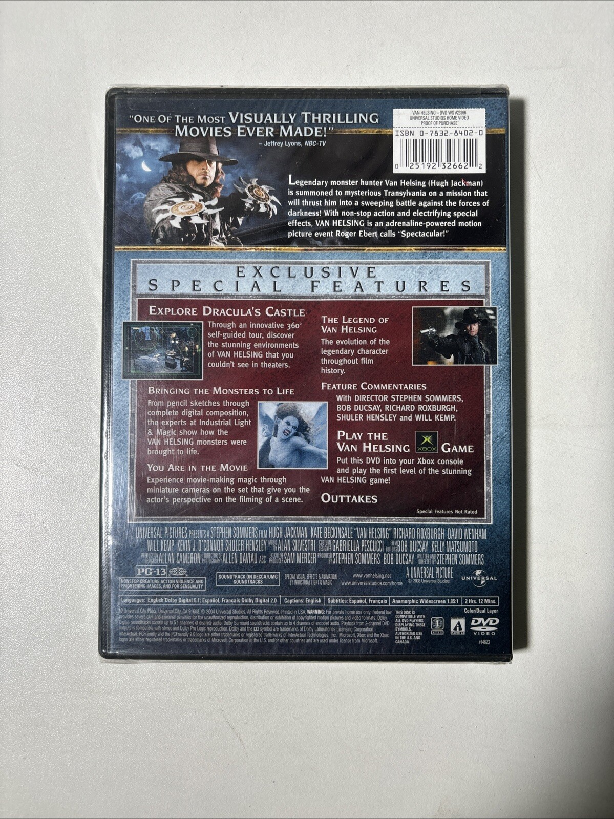 Van Helsing – The London Assignment (DVD, 2004) BRAND NEW FACTORY SEALED Lot 2