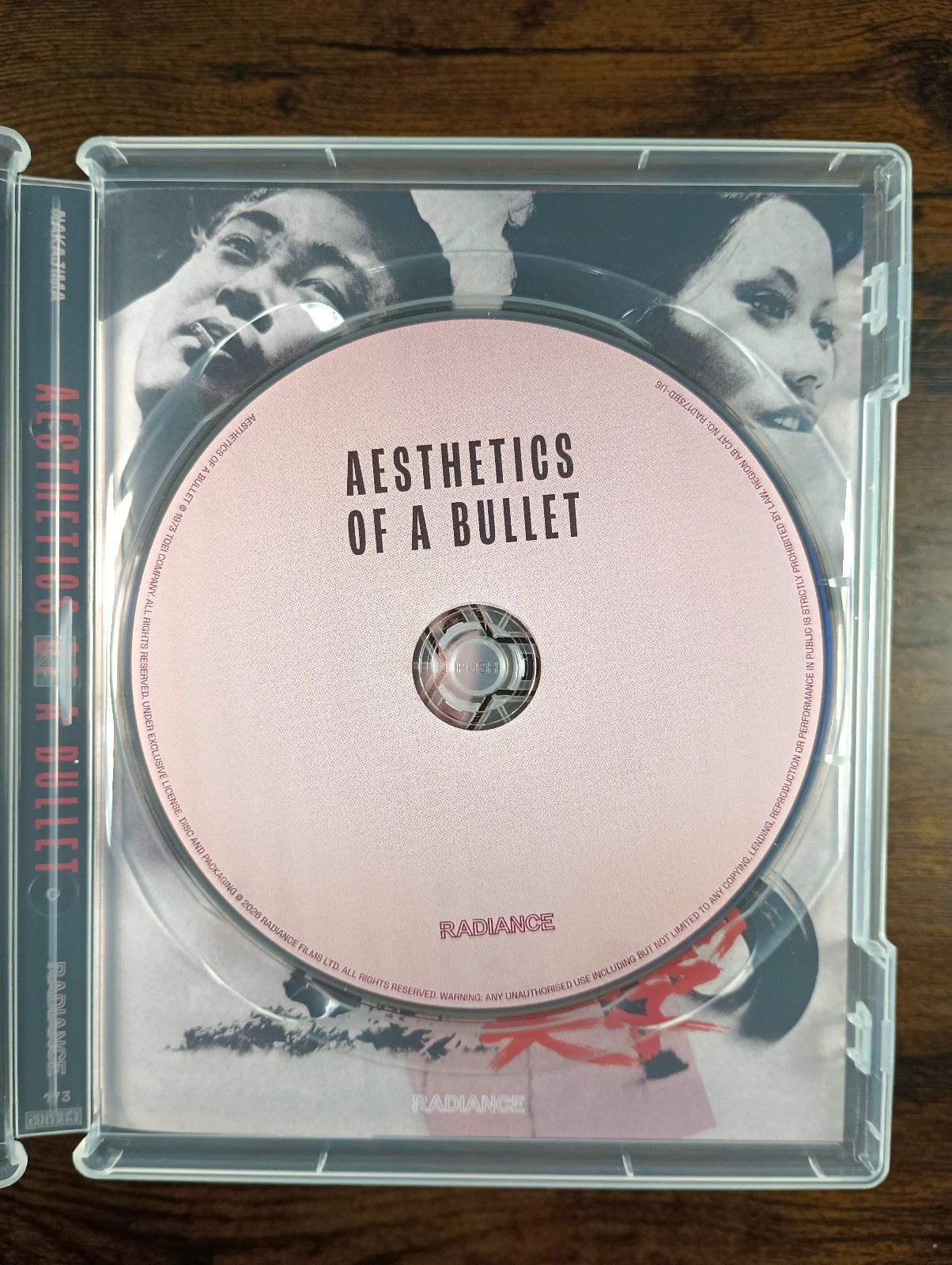 Aesthetics Of A Bullet (1973) NAKAJIMA – RADIANCE LIMITED EDITION BLU-RAY