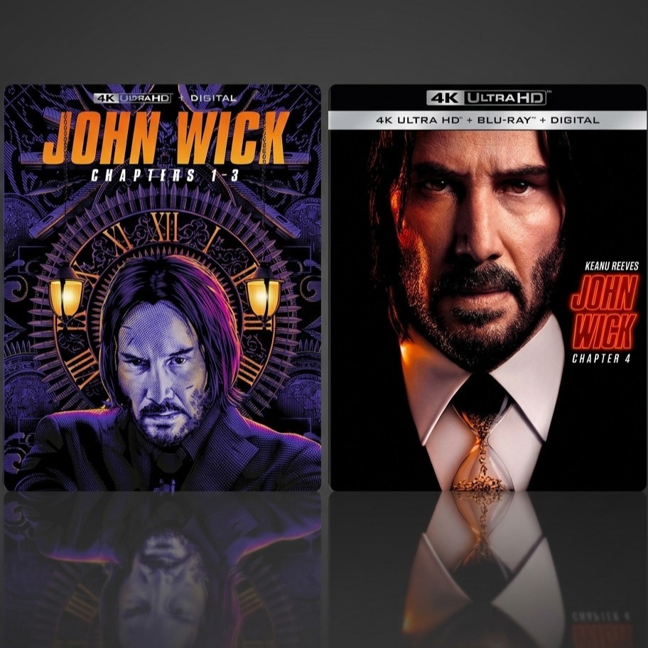 John Wick 1 – 4 (4K UHD- Blu Ray) Brand New Free Shipping