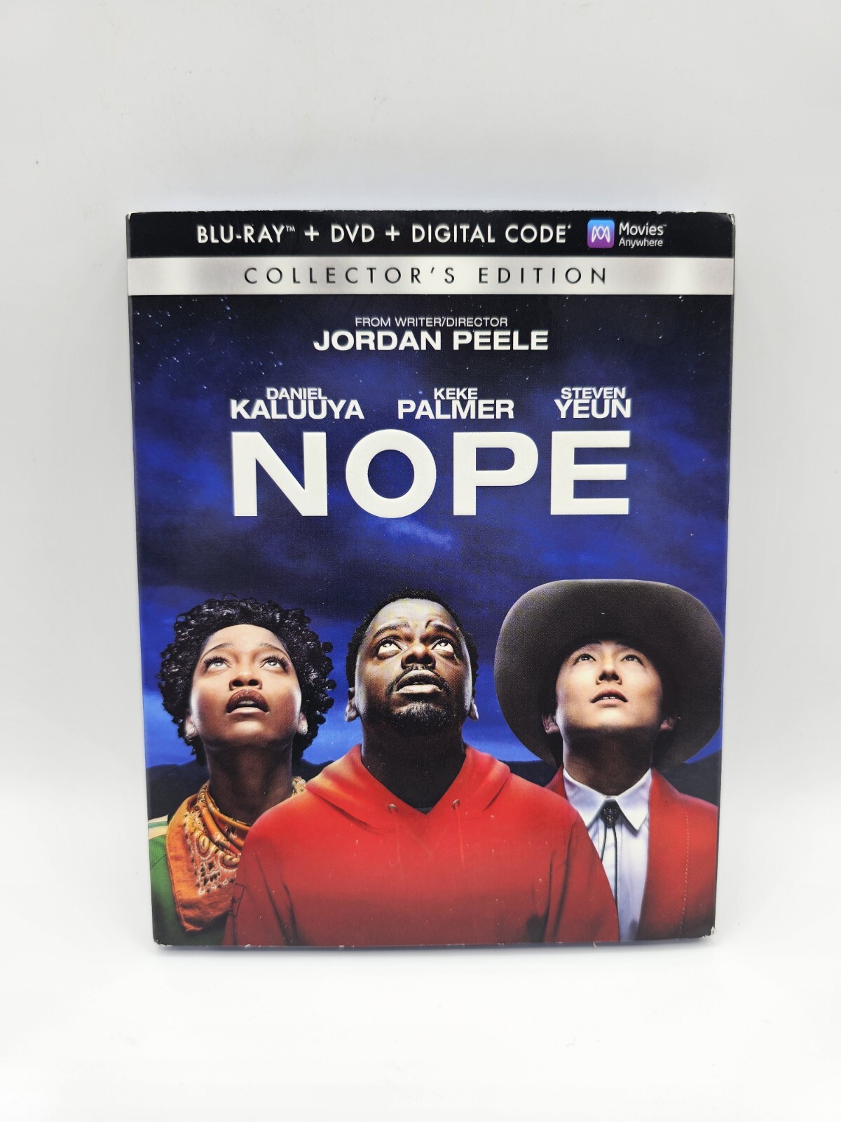 Nope (Blu-ray+DVD+Digital Code, 2022; Collector’s Edition) NEW with Slipcover