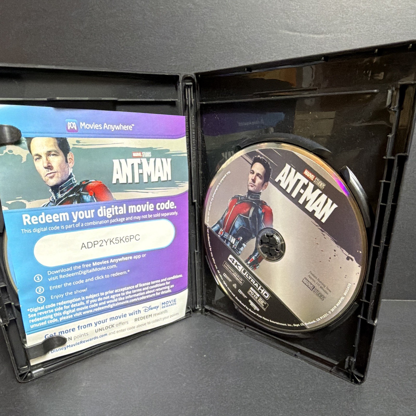 Ant-Man ( 4k Ultra HD, 2015) Paul Rudd