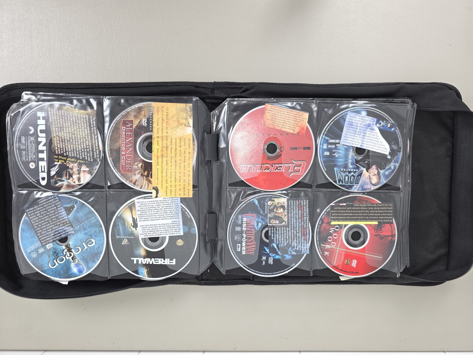 189 DVD’s in excellent condition With movie descriptions Excellent Picks!!