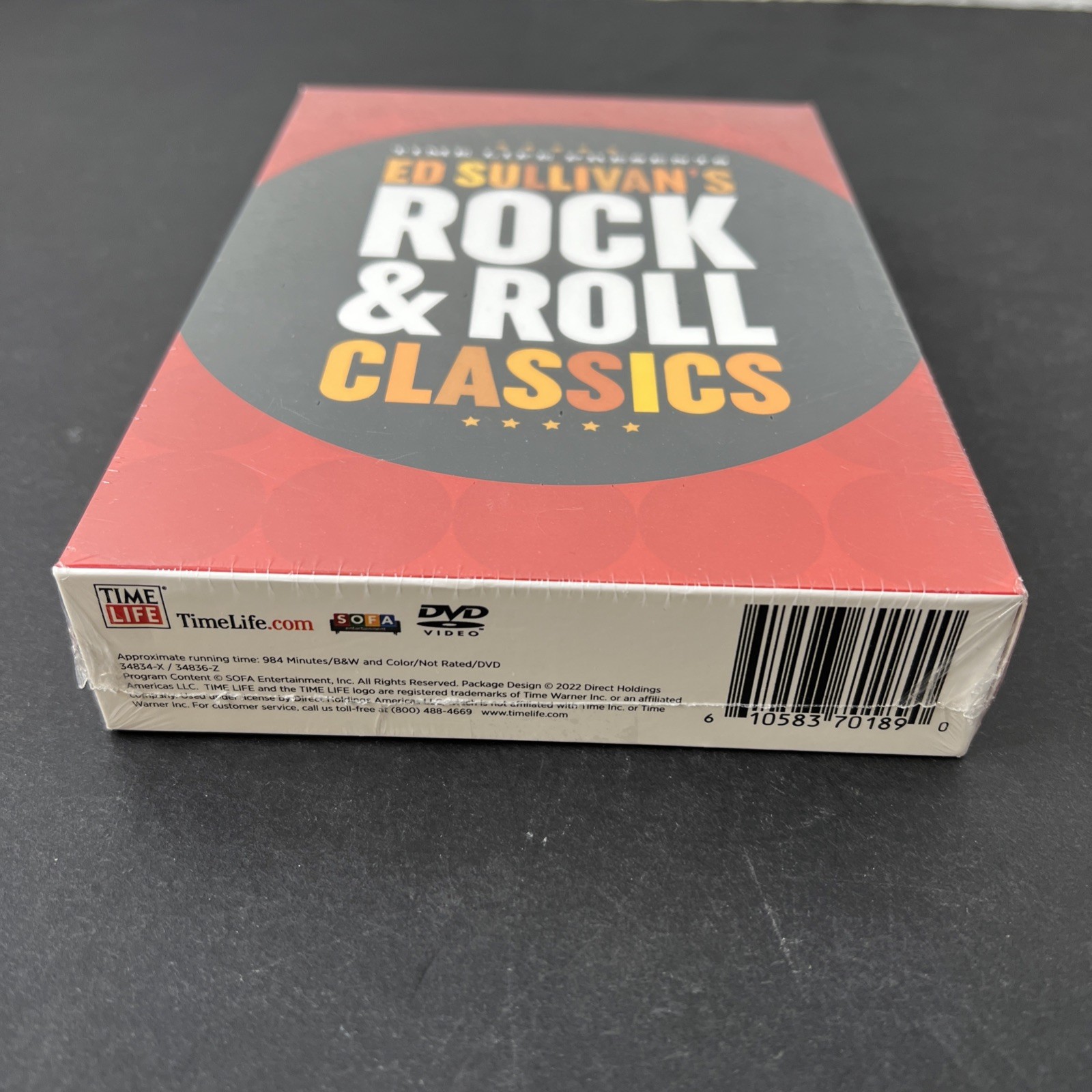 Ed Sullivan’s Rock & Roll Classics Time Life DVD Box Set NEW SEALED 984 Mins